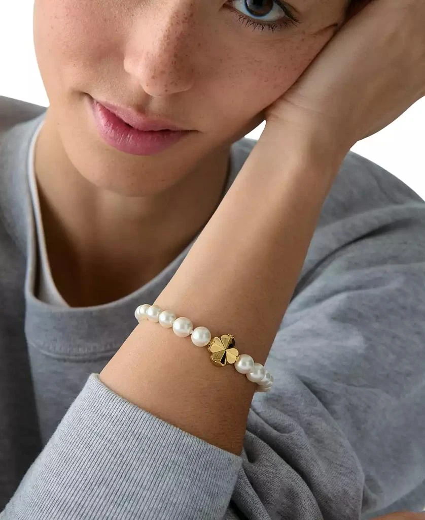 Kate Spade Imitation Pearl Flower Bracelet 3