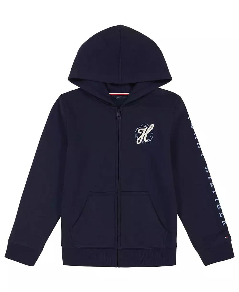 Tommy Hilfiger Big Girls Fleece Zip Hoodie 1