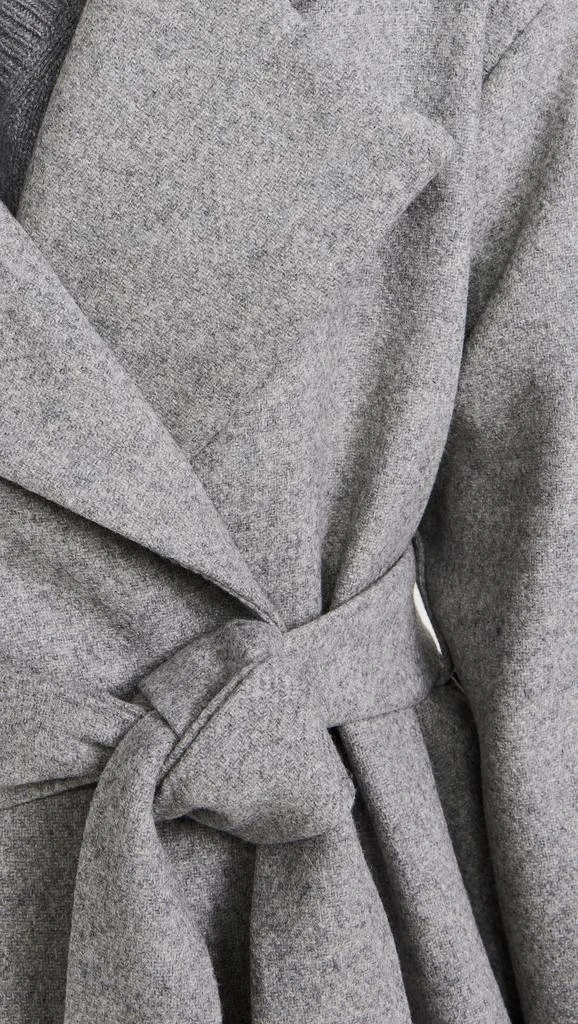 Line & Dot Damson Coat 5