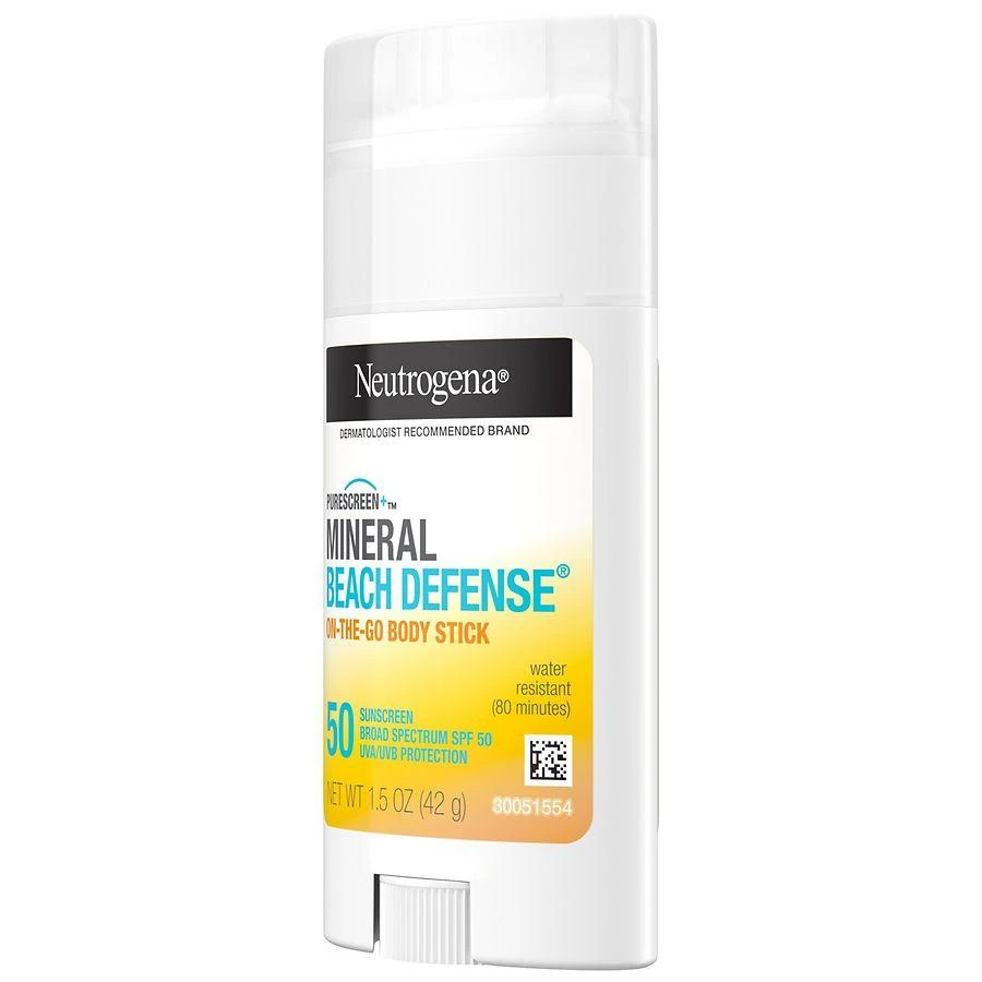 Neutrogena Purescreen+ Mineral Beach Defense Sunscreen Stick SPF 50 9