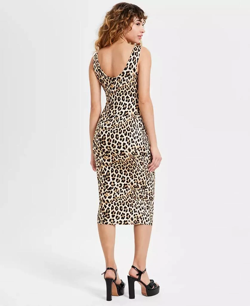 Bar III Women's Printed Bodycon Midi Dress, Exclusively at Macy's 5