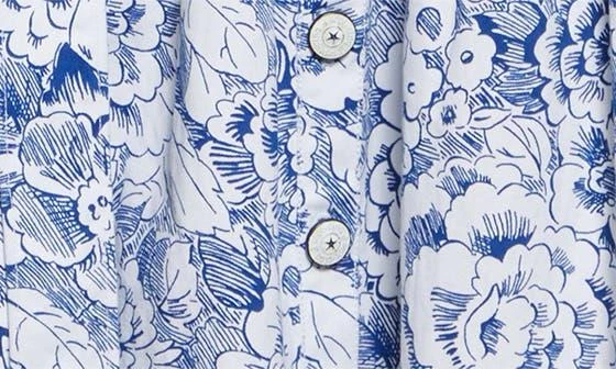 Cinq à Sept Floral Print A-Line Dress 7