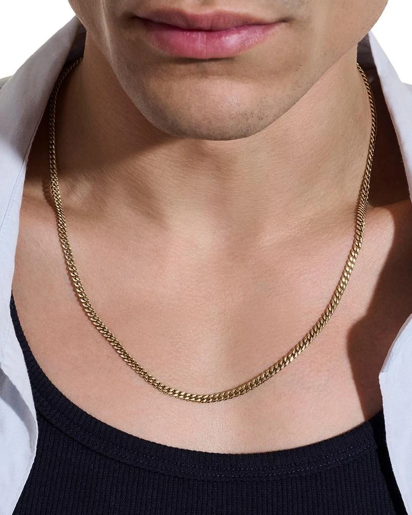 John Hardy 14K Yellow Gold Curb Chain Necklace, 22" 4