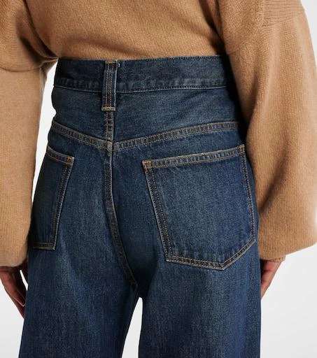 Khaite Bonnie high-rise wide-leg jeans 6