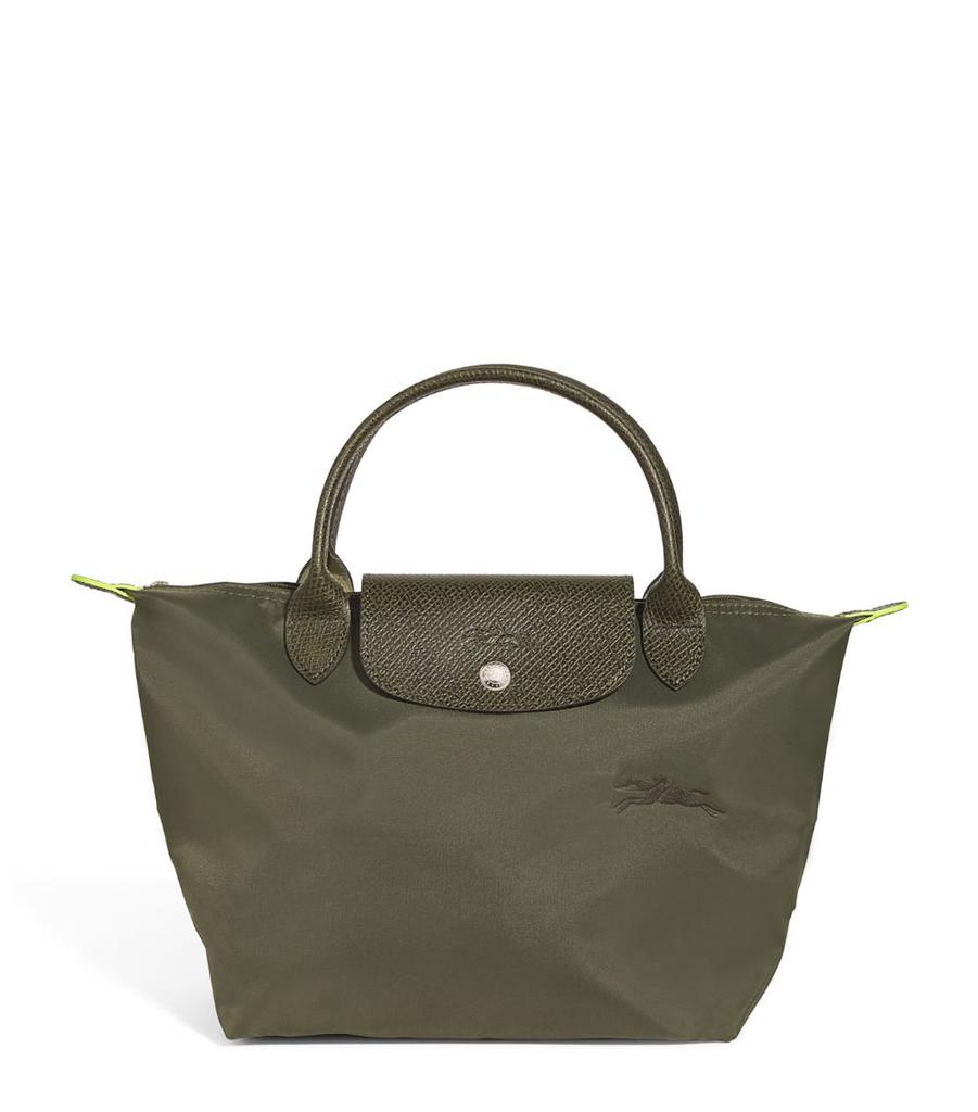 Longchamp Small Le Pliage Green Tote Bag