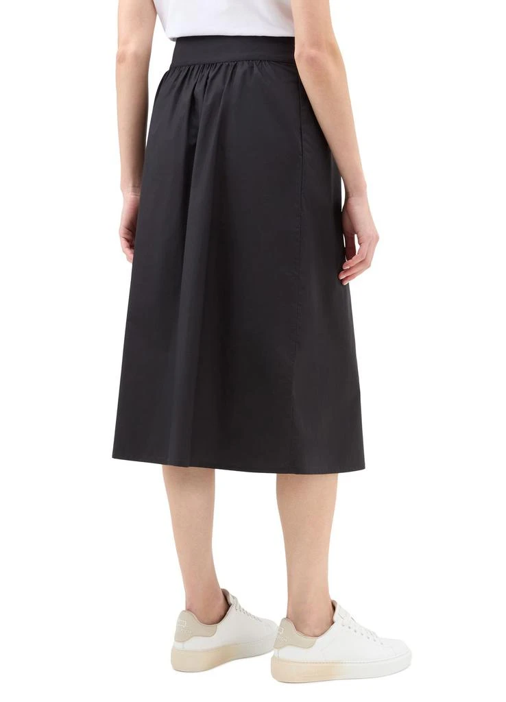 Woolrich Midi skirt in pure cotton poplin 3