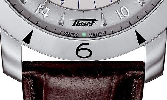 Tissot Heritage Navigator Automatic Leather Strap Watch, 43mm 3