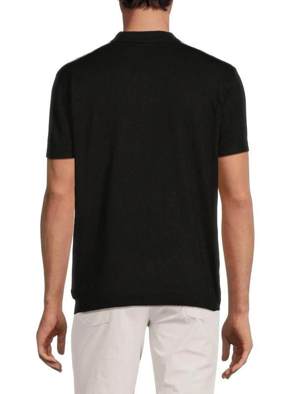 Spring + Mercer Striped Sweater Polo 2