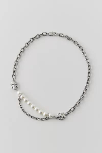 Rare Romance RARE ROMANCE Demon Skull Link Pearl Necklace