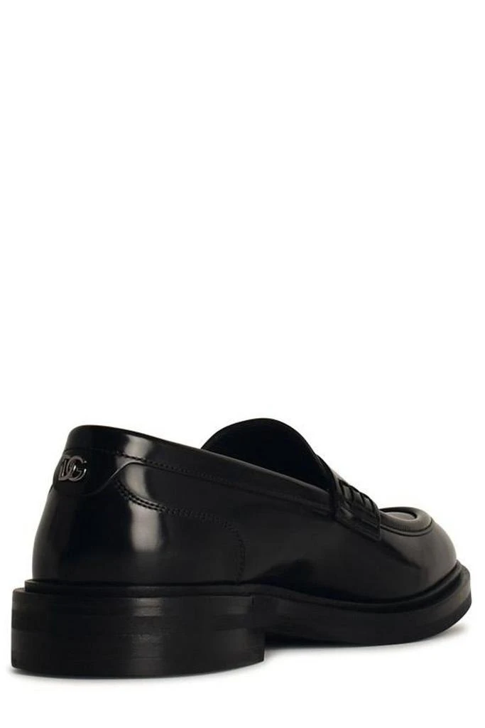 Dolce & Gabbana Dolce & Gabbana Logo Plaque Round Toe Loafers 2