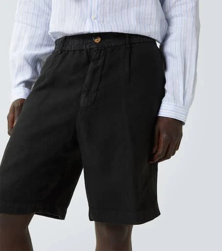 Brunello Cucinelli Linen Bermuda shorts 5