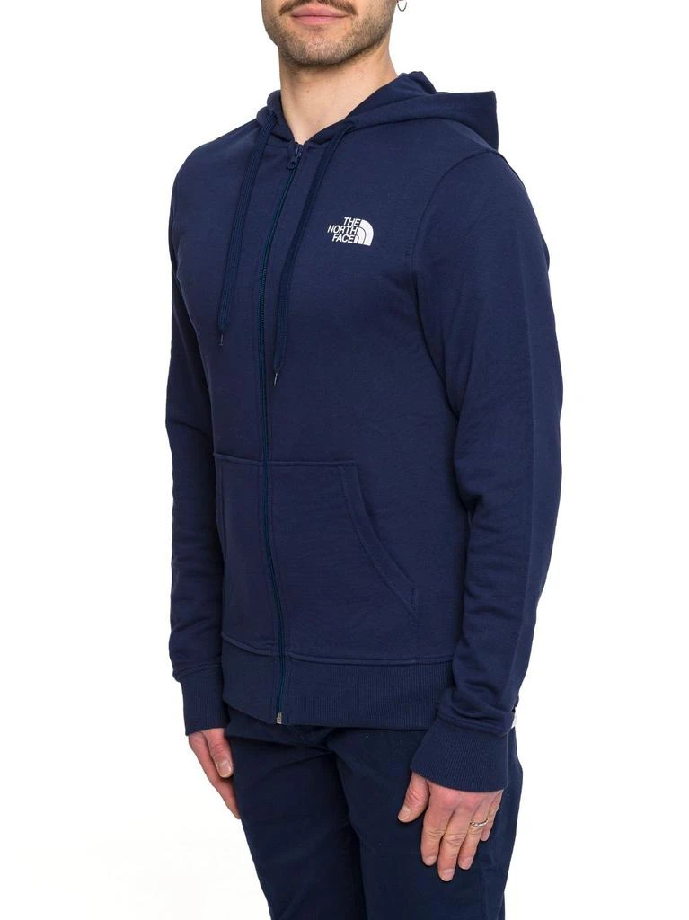 The North Face The North Face Logo Printed Zip-Up Hoodie 3