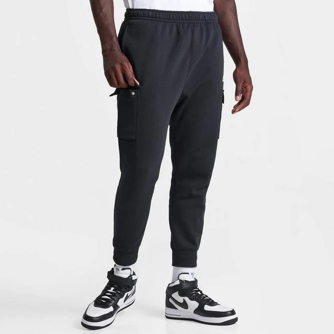 NIKE Men's Nike Sportswear Club Fleece Cargo Jogger Pants 5