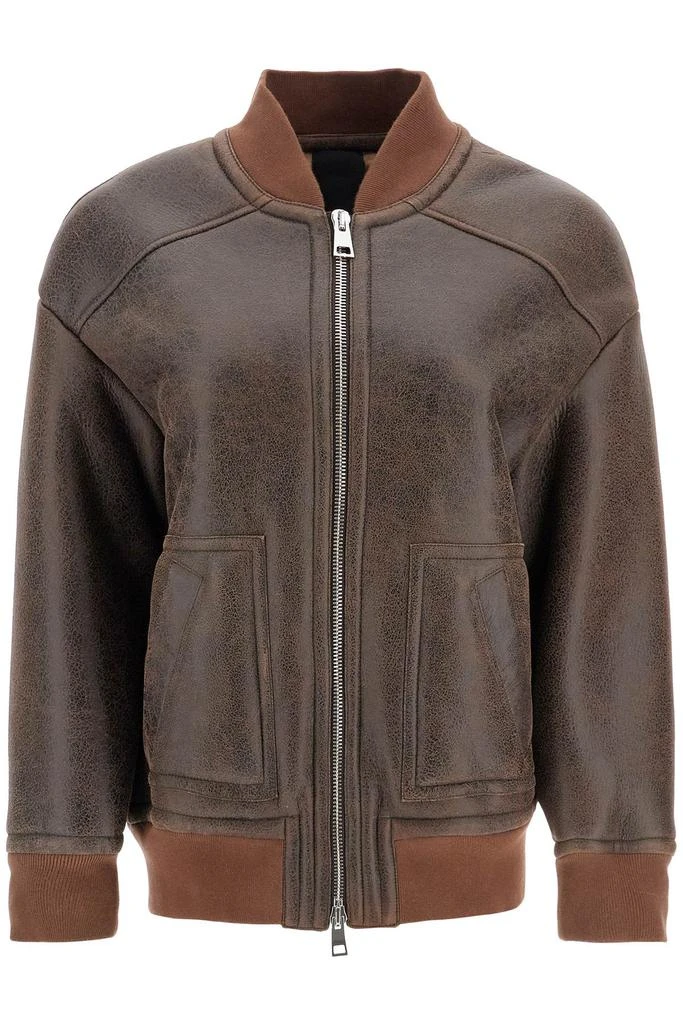 BLANCHA shearling bomber jacket 1