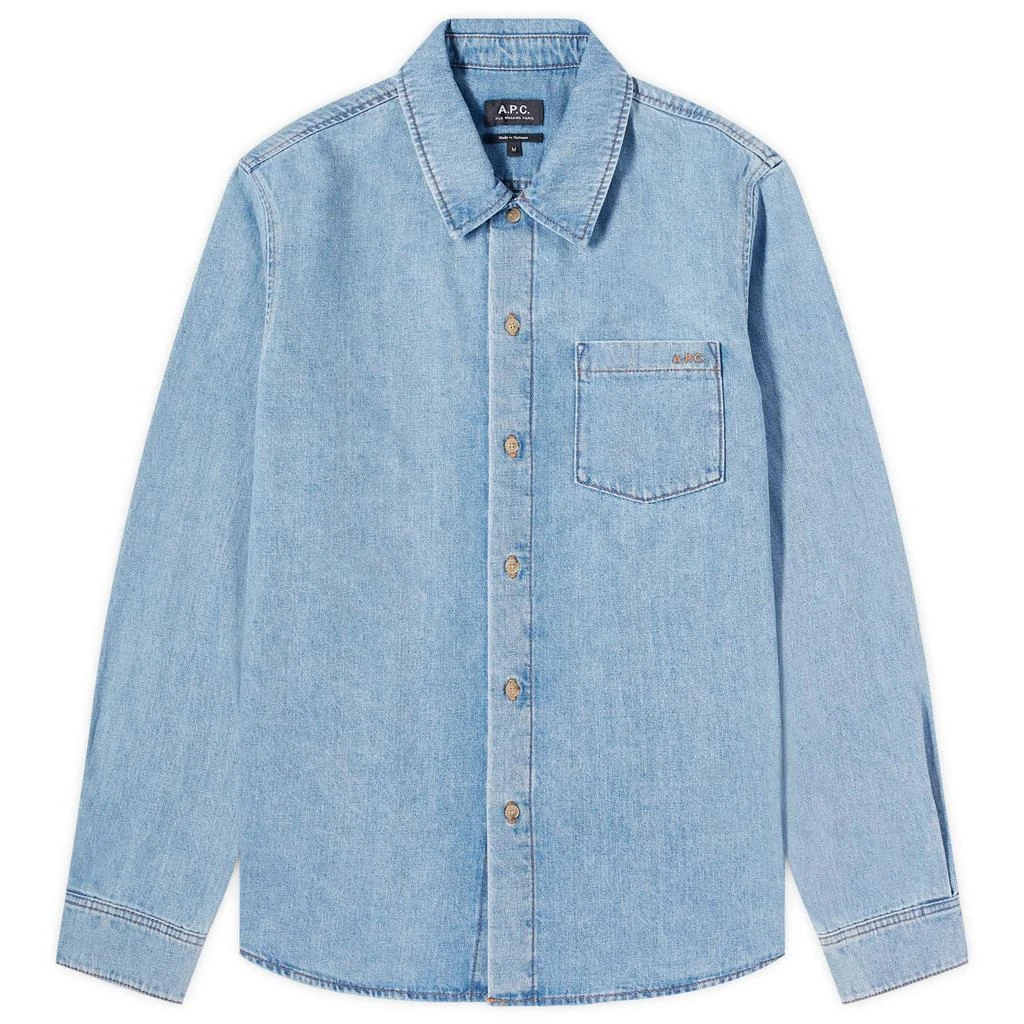 A.P.C. A.P.C. Brodee Denim Shirt 1