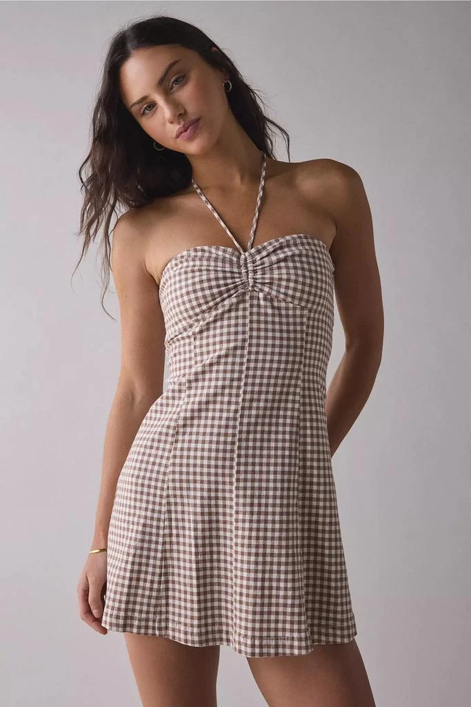 Kimchi Blue Kimchi Blue Cate Y-Neck Halter Mini Dress 4
