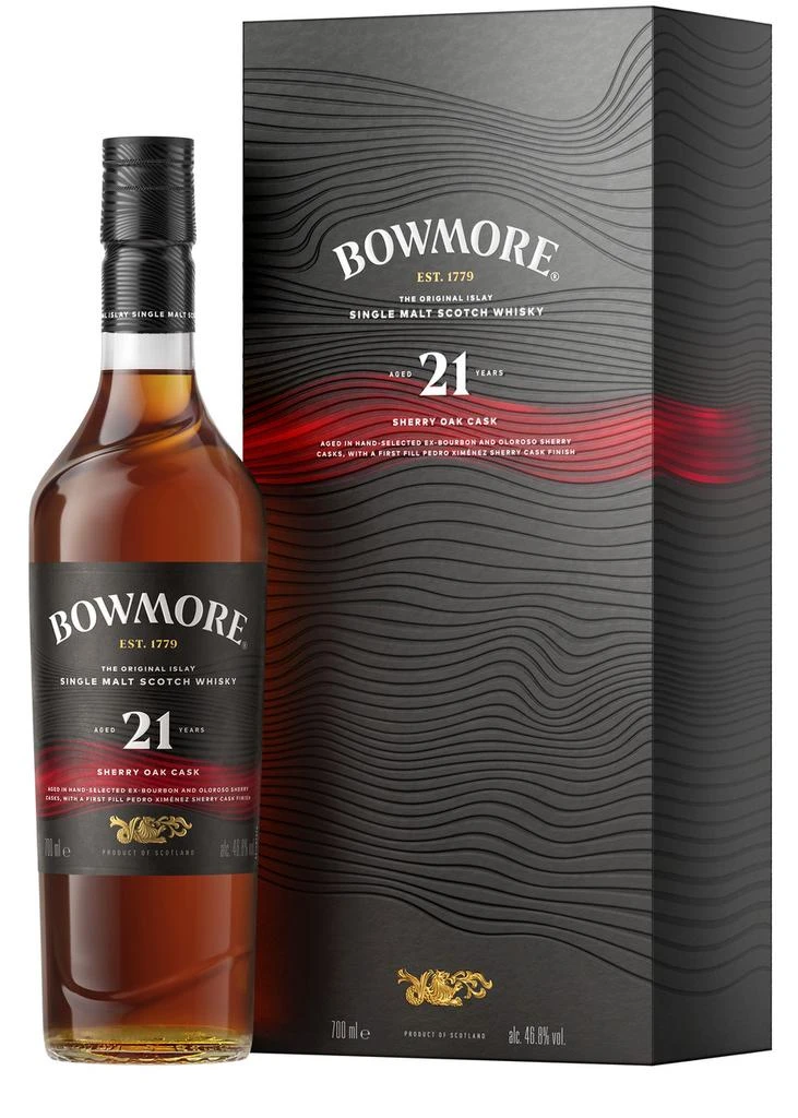 Bowmore 21 Year Old Sherry Cask Single Malt Whisky 1