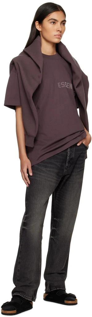 Essentials SSENSE Exclusive Purple T-Shirt 4