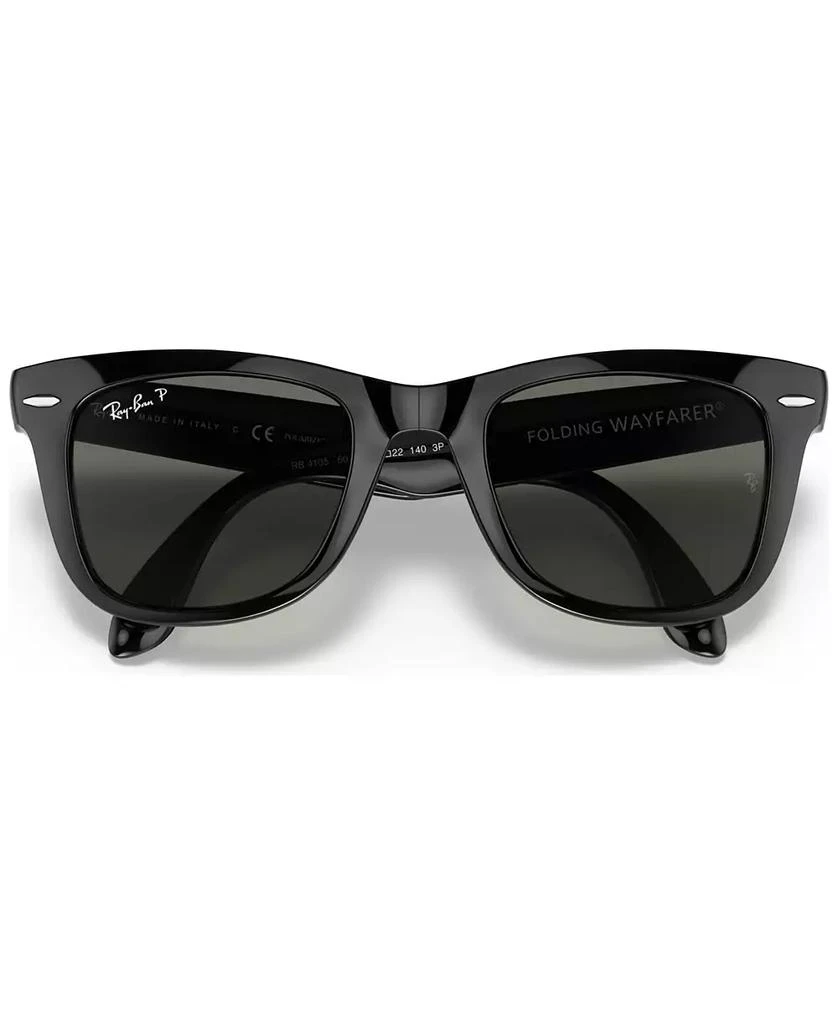 Ray-Ban Polarized Sunglasses, RB4105 FOLDING WAYFARER 5