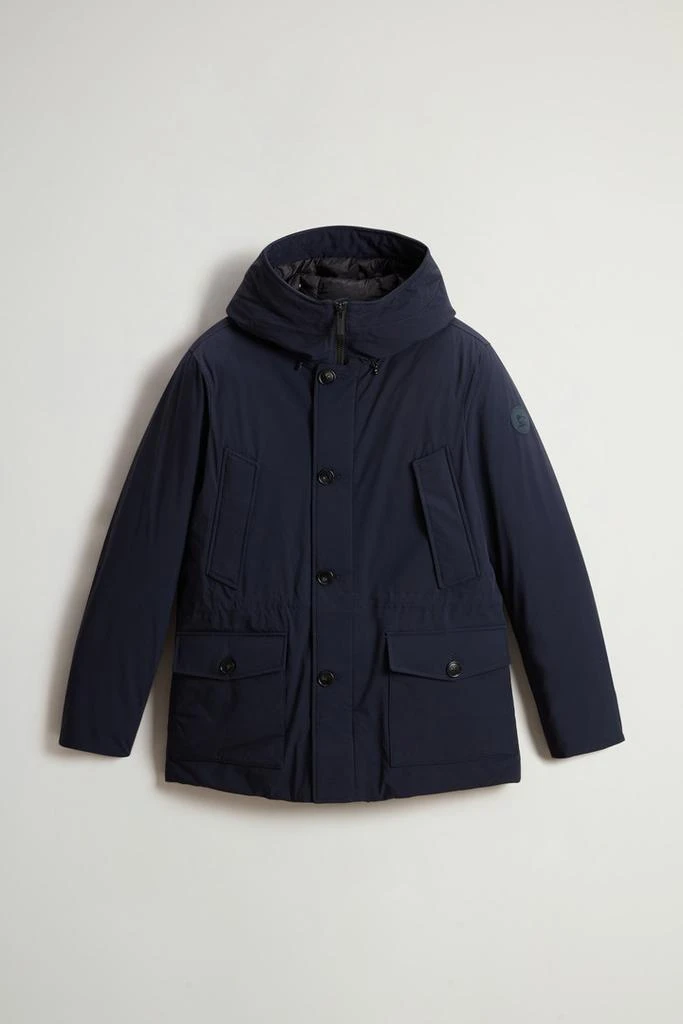 WOOLRICH Arctic Parka in Stretch Nylon - Men - Blue 5