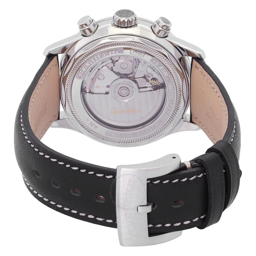 Armand Nicolet M02-4 Chronograph Automatic Black Dial Men's Watch A844AAA-NR-P140NR2 3
