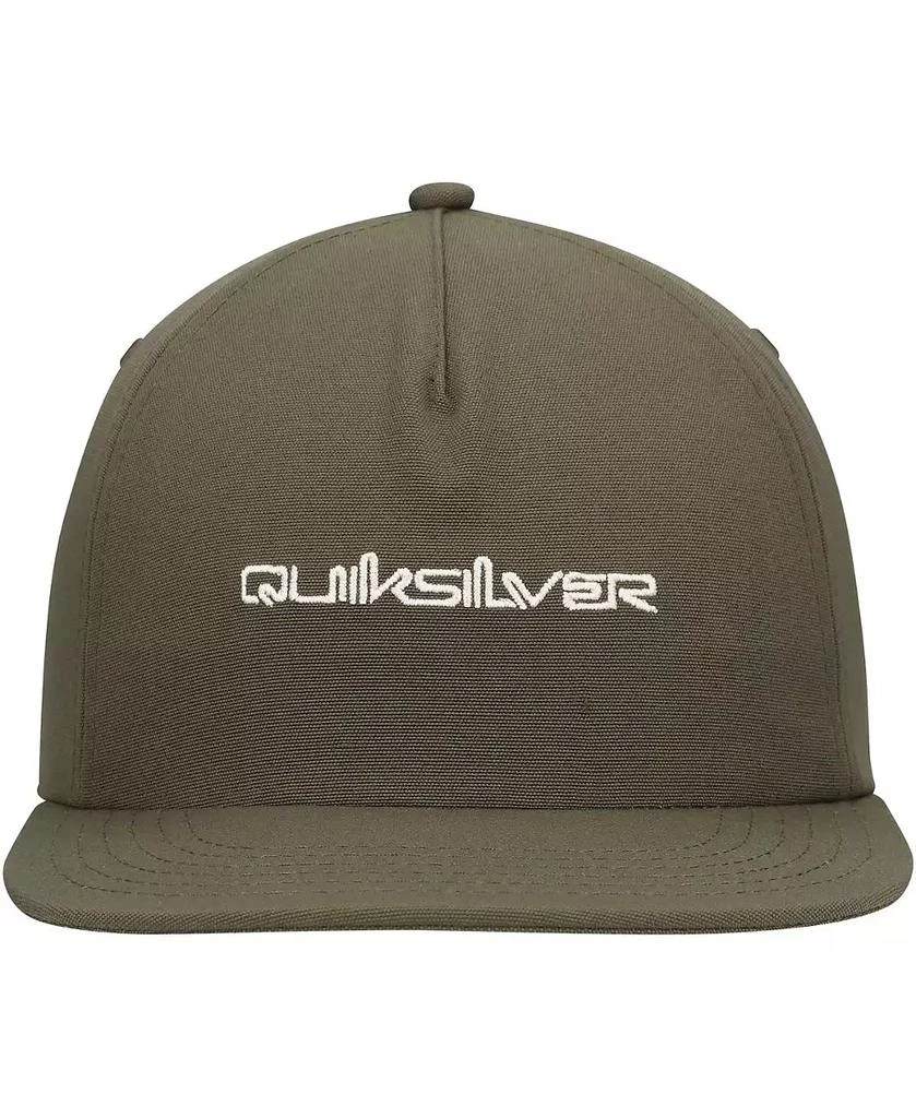 Quiksilver Men's Olive DNA Omni Snapback Hat 4
