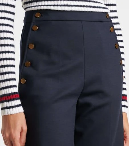 Max Mara Valdez wool-blend culottes 4