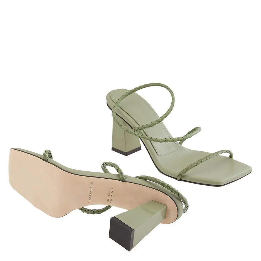 Dear Frances Ladies Mint Rohe 70 Leather Sandals 2