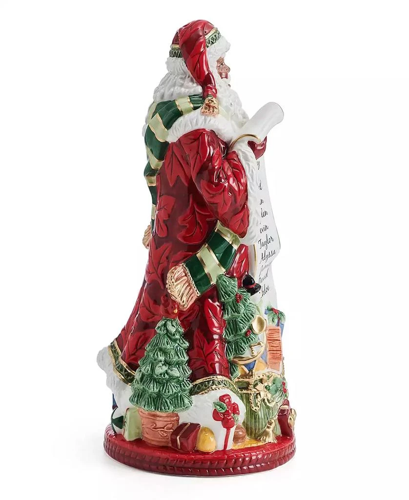 Fitz and Floyd Studio Collection 13-Inch African-American Santa Figurine 5