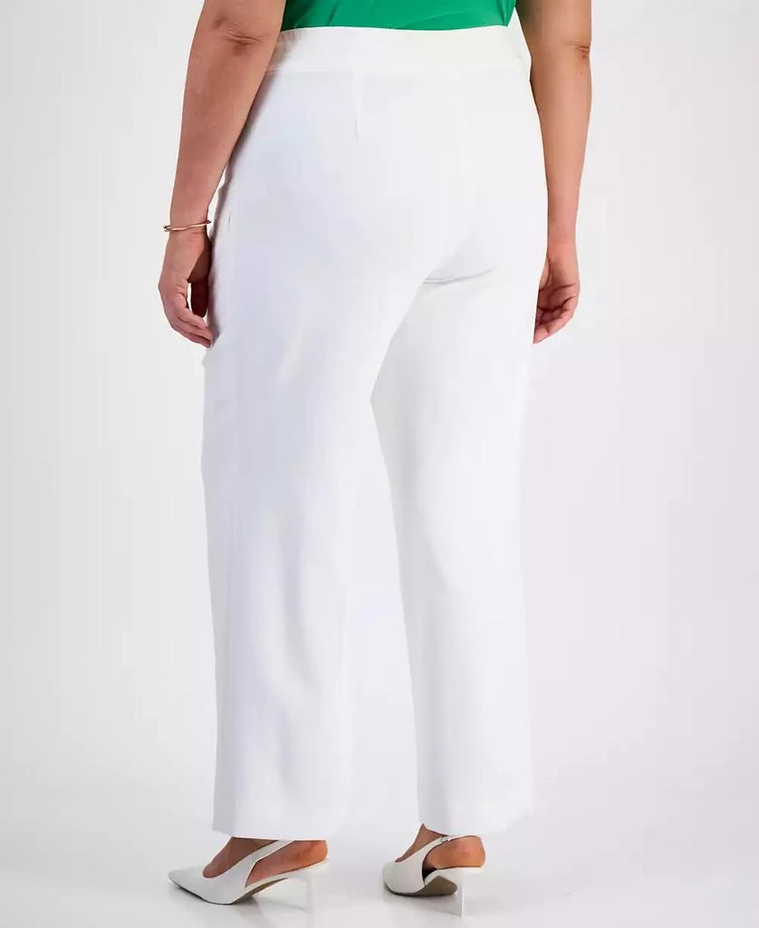 Kasper Plus Size Crepe Pants 4