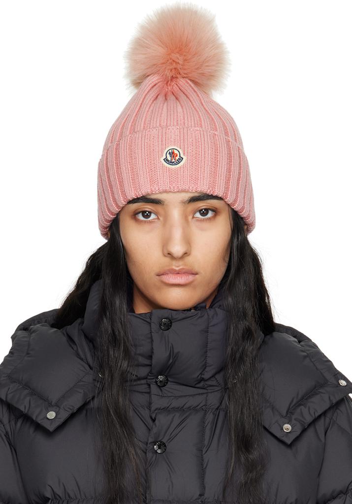 【送関込】MONCLER☆moncler x willow smith wool beanie hat Moncler Genius: Moncler x Willow Smith White Wool Beanie
