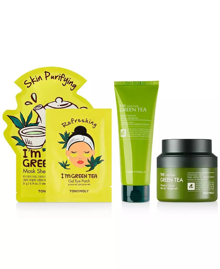 TONYMOLY 4-Pc. Green Tea Set 1