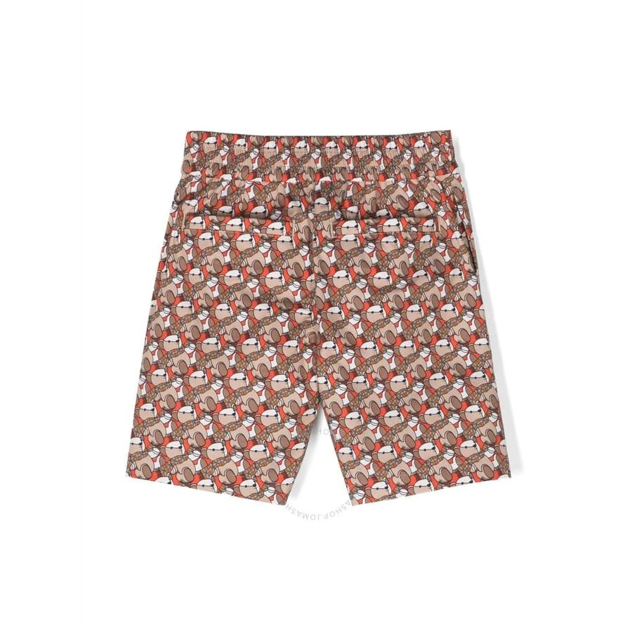 Burberry Kids Halford Bear Printed Shorts 2