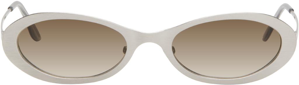 Our Legacy Our Legacy Drain Geometric-Frame Sunglasses Our Legacy Our Legacy Drain Geometric-Frame Sunglasses