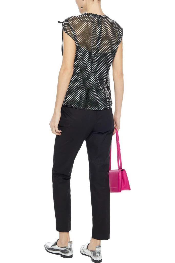 RED Valentino Cotton-blend cady slim-leg pants 3