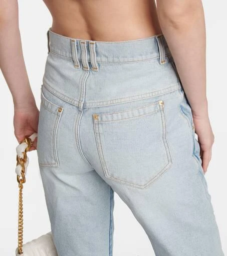 Balmain Two-in-one high-rise jeans 6