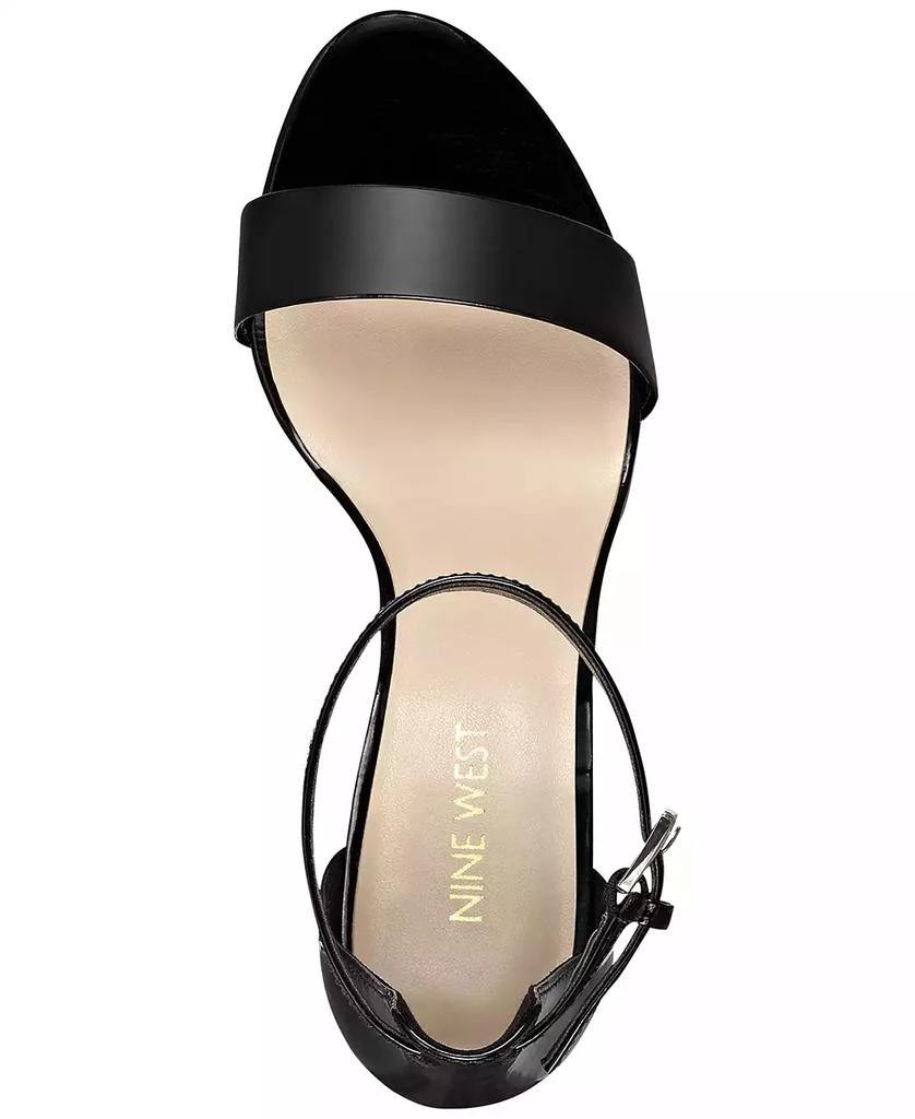 Nine West Women's Pruce High Block Heel Dress Sandals 4