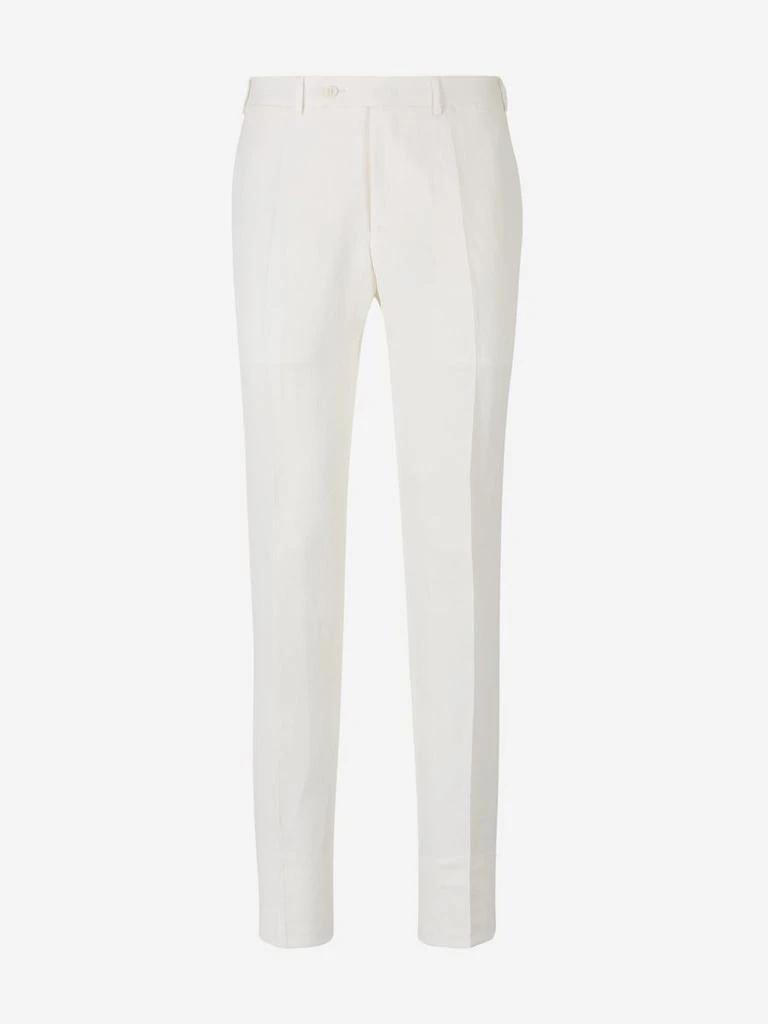 Canali Canali Linen And Silk Suit 6