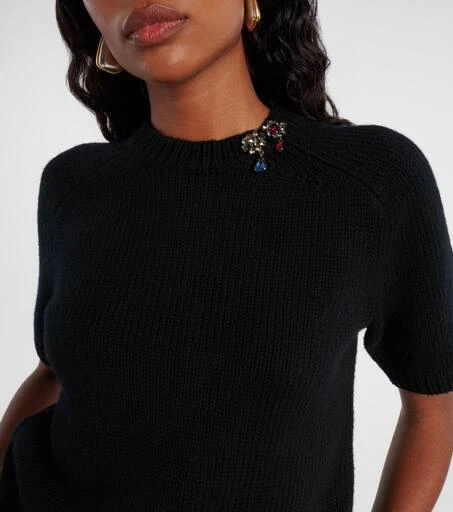 Max Mara Pepli wool and cashmere top 4