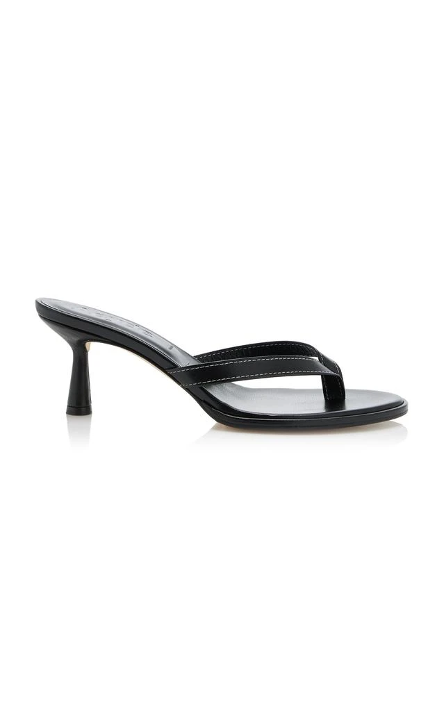 AEYDE Aeyde - Daphne Leather Sandals - Black - IT 41 - Moda Operandi 1