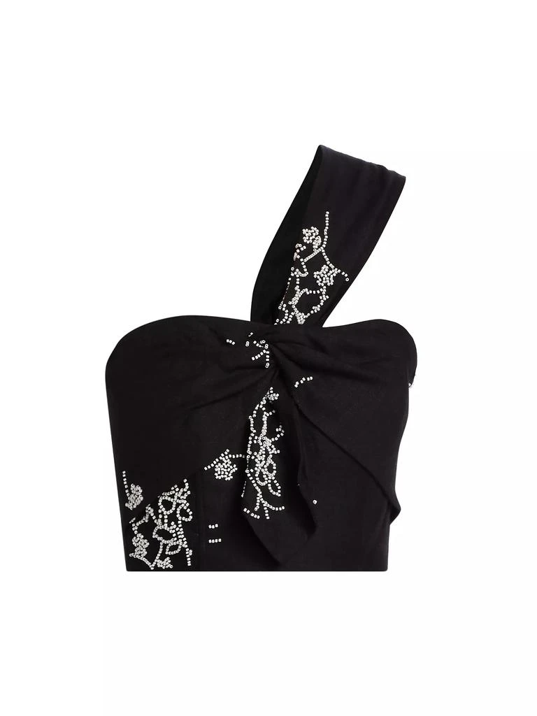 Milly Beaded One-Shoulder Top 1