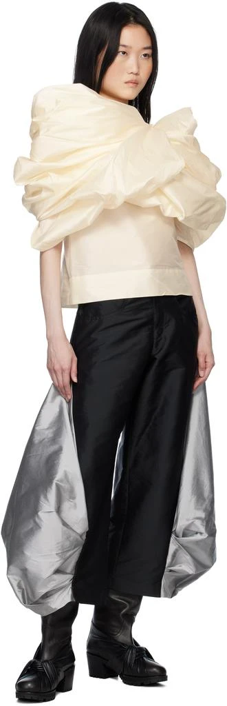 PAULA CANOVAS DEL VAS Black Boletus Trousers 4
