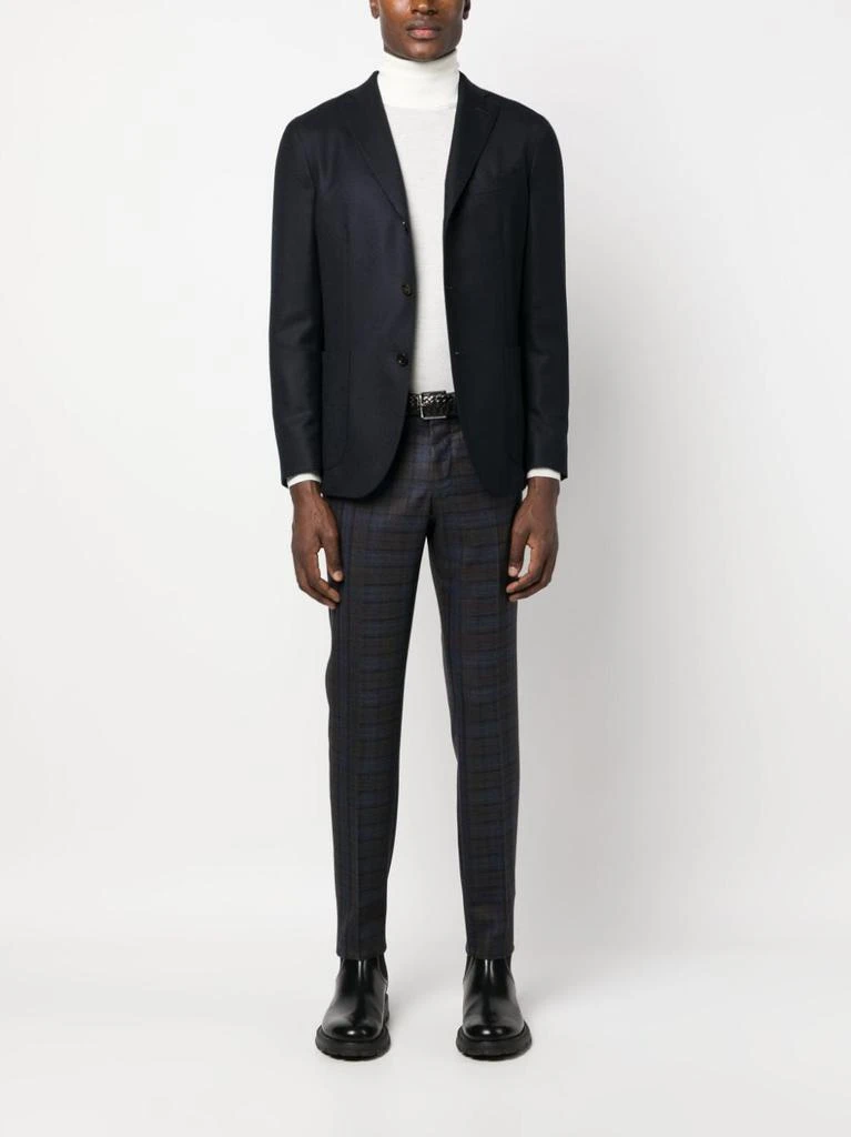 BOGLIOLI BOGLIOLI - Wool Single-breasted Blazer Jacket 5