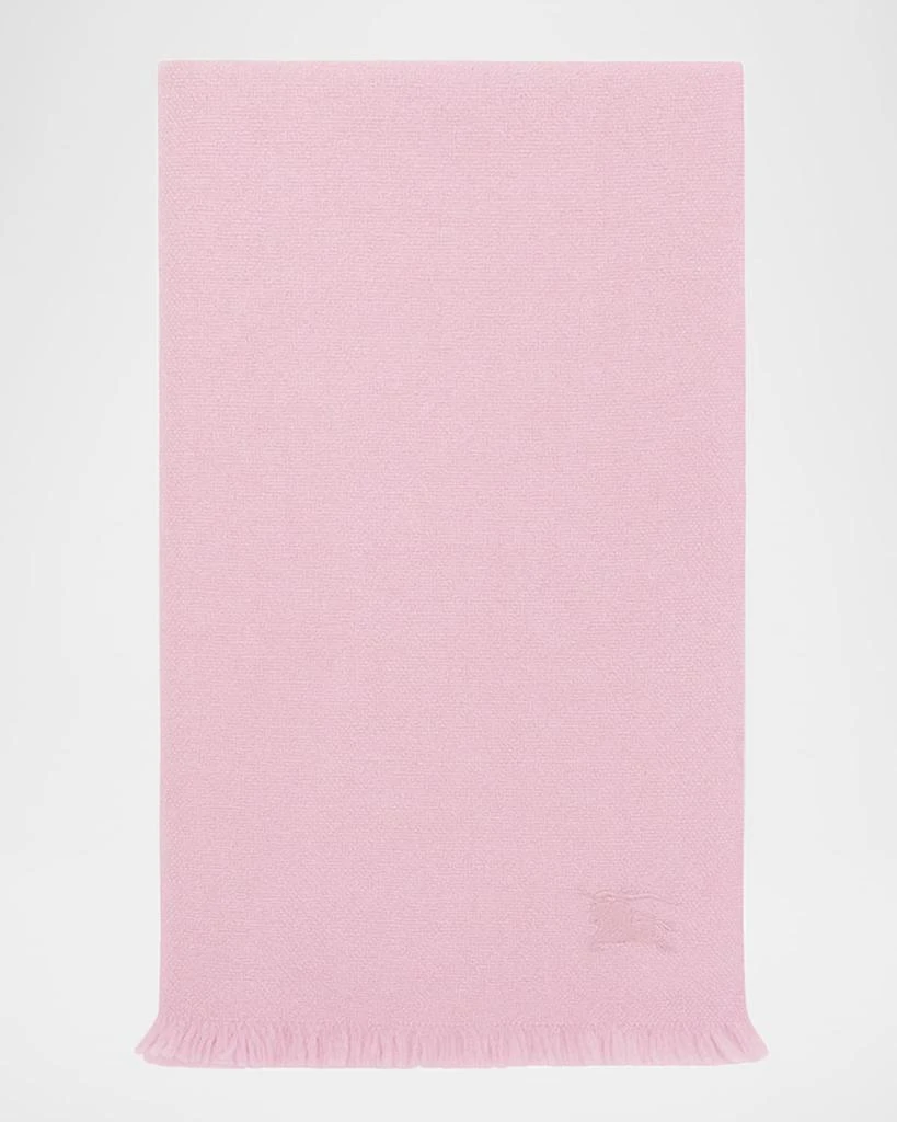 Burberry Cashmere EKD Embroidered Scarf 4