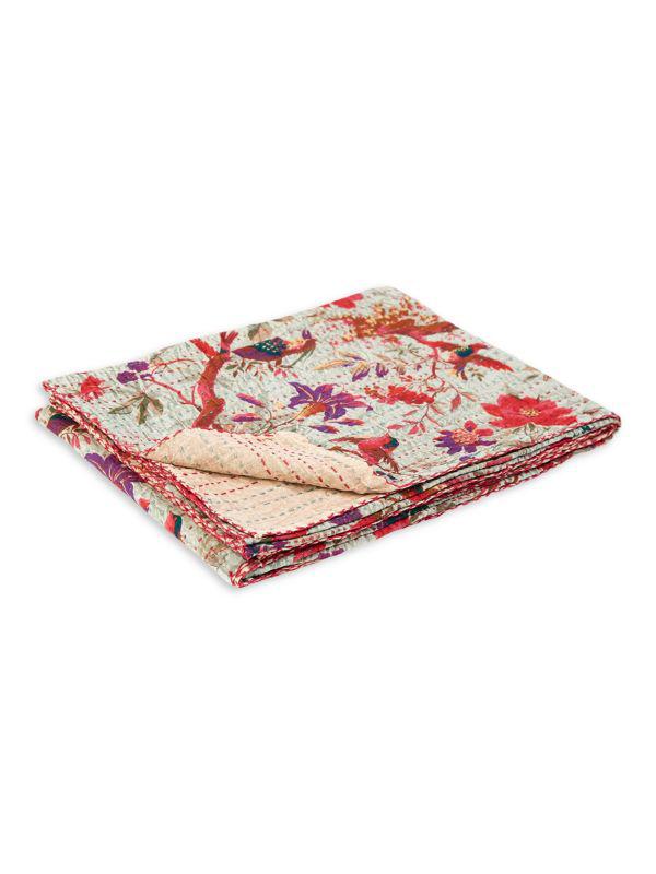 TAJ HOTEL Taj Hotel Kantha Cotton Throw