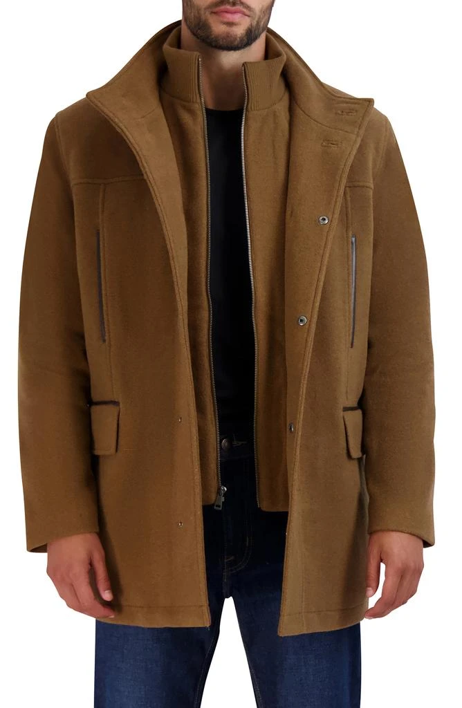 Cole Haan Plush Wool Blend Coat 1
