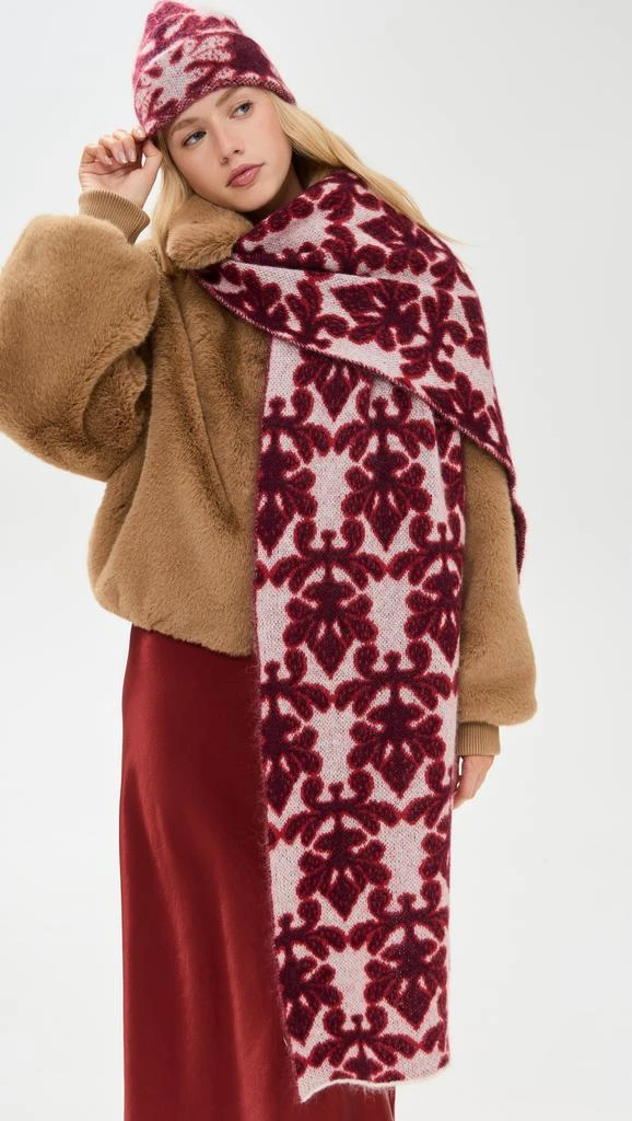 LA DOUBLE J Half-light Scarf 2