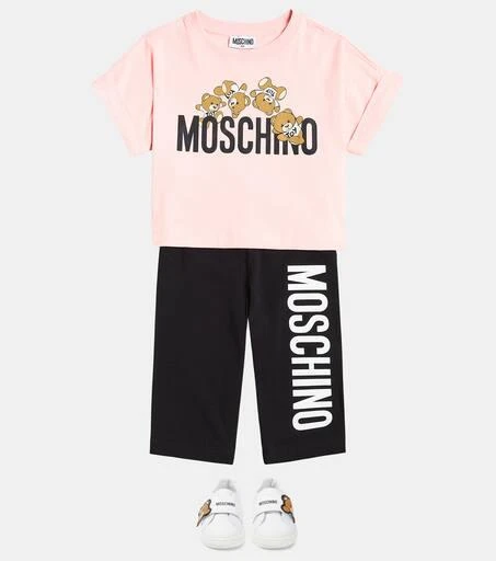 Moschino Cotton-blend T-shirt and shorts set 2