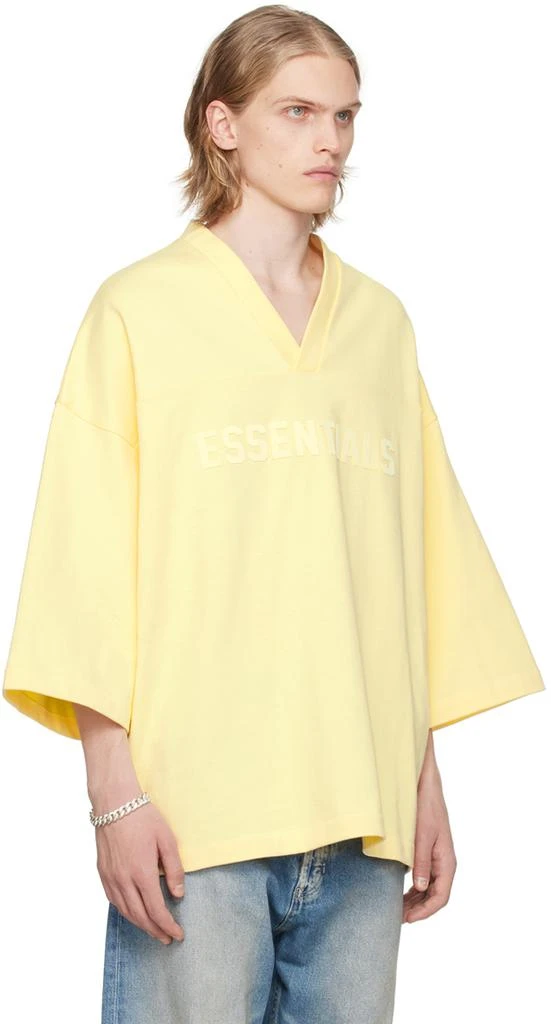 Fear of God ESSENTIALS Yellow Football T-Shirt 2