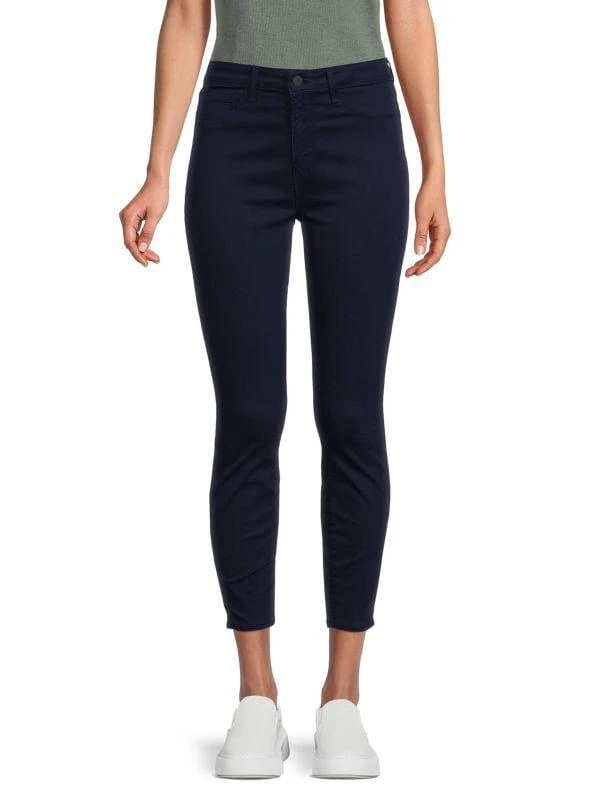 L'Agence Margot High Rise Cropped Skinny Jeans 1